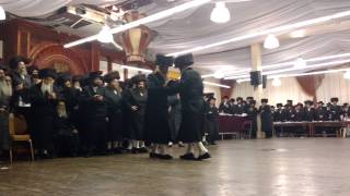 Tosher Rebbe Mitzvah Tantz Elul 5775 part 2 [upl. by Tallie]