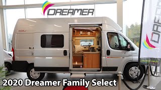 Dreamer Family Select 2020 Camper Van 6 m [upl. by Barnie145]