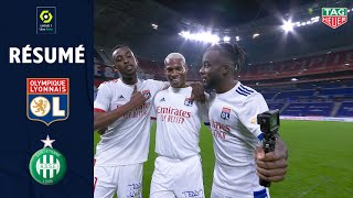 OLYMPIQUE LYONNAIS  AS SAINTÉTIENNE 2  1  Résumé  OL  ASSE  20202021 [upl. by Yornoc401]