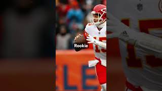 Patrick Mahomes glow up nfl football edit glowup shorts w [upl. by Maag893]