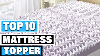 Best Mattress Topper In 2024  Top 10 Mattress Toppers Review [upl. by Pate]