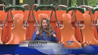 Dollywood’s new Drop Line ride to open Saturday [upl. by Eirrol256]