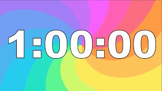 Minuteur 1 Heure MOOD LIGHTAlame🚨  Compte à Rebours 1h  Minuterie 60 Minutes  Décompte 1h [upl. by Boone]