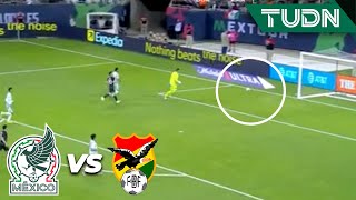 ¡HABLENSE ¡GÓMEZ por poco hace AUTOGOL  México 00 Bolivia  Amistoso Internacional  TUDN [upl. by Iroak]