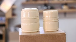 Threaded Box in Alternative Ivory Woodturning with Sam Angelo the Wyomingwoodturner [upl. by Donnelly]