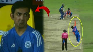 Gautam Gambhirs shocking reaction on Riyan Parags bowling then did this after winning Ind vs SL [upl. by Vallie]