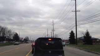 Driving from Southfield Michigan to Macomb Michigan [upl. by Sabino]