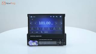 SWM 9601G 7in Bluetooth Car Stereo  MP5 GPS FMAM Radio w Map Card Camera [upl. by Mellins275]