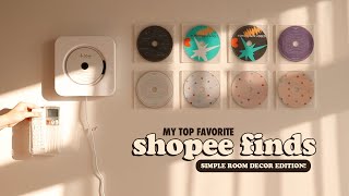 my top favorite shopee finds · room decor edition philippines [upl. by Blackman728]