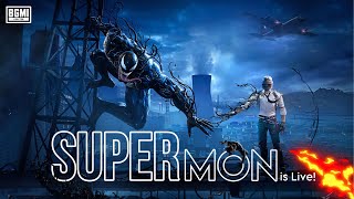 VENOM vs SUPERMON  BGMI LIVE  BGMIxVenom BGMI [upl. by Cranston17]