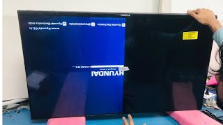 Led tv half screen picture problem [upl. by Euqinomahs640]