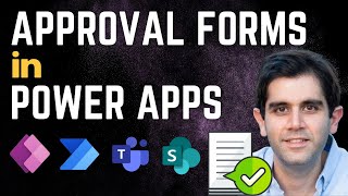 How to create Approval Forms in Power Apps [upl. by Ilera]