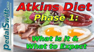 Atkins Diet Phase 1 What Is It and What to Expect from the Atkins Low Carb Diet Plan [upl. by Aidni]