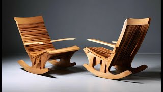 How to Make a Rocking Chair in Your Home Workshop [upl. by Goodrich]