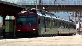 RBDe 560 am Bahnhof Weesen mit Railjet und Re 460 [upl. by Foote]