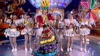 Xuxa cantando quotDança da Bananeiraquot  Xuxa Park de férias 1321999 [upl. by Sokim]