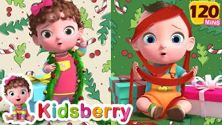 Decorating The Christmas Tree  Getting Ready For Santa  Nursery Rhymes amp Baby Songs  Kidsberry [upl. by Greeson]