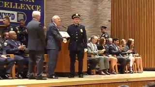 First Hasidic Jewish NYPD Officer Joel Witriol Promoted To Sergeant [upl. by Ahsote733]