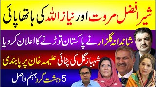 Sher Afzal Marwat Vs Niaz Ullah Niazi  Shahbaz Gill Ki Pitai  Aleema Khan Par Pabandi  Breaking [upl. by Giffy]