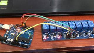 5V 8 Channel Relay Module For Arduino from banggoodcom [upl. by Josiah120]