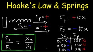 Hookes Law and Elastic Potential Energy [upl. by Fredrick]