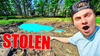 Update On My STOLEN Pond [upl. by Nrobyalc174]