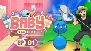 A BEAUTIFUL BEGINNING Pokemon XY Baby Taglocke Ep01 w aDrive [upl. by Annovahs]