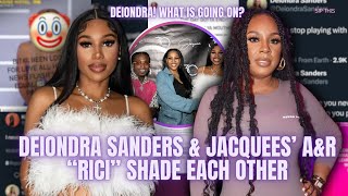 Deiondra Sanders amp Jacquees’ AampR SHADE Each Other Deiondra Calls Out Jacquees ampDreezy Makes Comment [upl. by Jacobba]