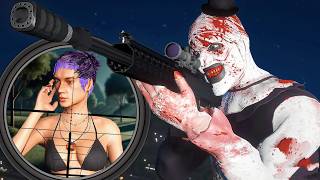 Hitman Jobs as The Terrifier GTA 5 [upl. by Duhl]