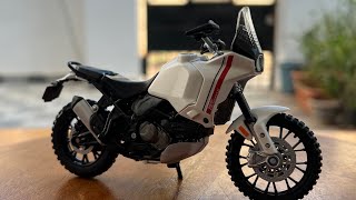 Unboxing Ducati DesertX 118 Maisto Diecast Model [upl. by Gerty]