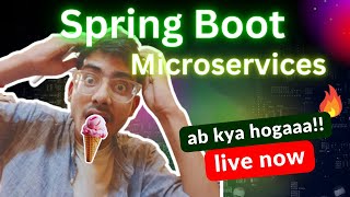 spring boot  microservices batch live  AAJAO IDHAR AB [upl. by Ligetti]