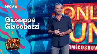 Giuseppe Giacobazzi e il suo monologo sul carnevale  ONLY FUN [upl. by Nilatak]