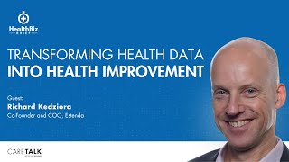 Transforming Health Data into Health Improvement w Estenda CoFounder and CEO Richard Kedziora [upl. by Whitcomb]