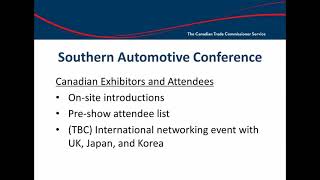 Business Opportunities in the US 7th Automobile Conference in Atlanta [upl. by Sheri909]