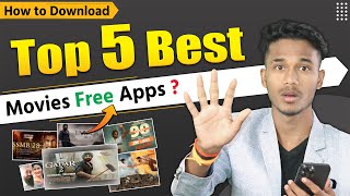 Top 5 Best Movie Apps 2024  New Best Movie App  Best Movies Website  Bindass Ankit [upl. by Lenora295]