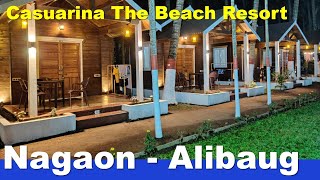 Casuarina The Beach Resort Nagaon Alibaug old name Karpewadi Nagaon  Luxury hotel  swimming pool [upl. by Adai550]