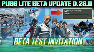 😍 Finally  Pubg Mobile Lite Beta Update Invitation  0280 New Winter Update Pubg Lite  Pubg Lite [upl. by Merridie]