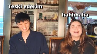 국제커플 도련님 터키어 가르쳐주기 😂 🇹🇷🇰🇷 [upl. by Enaxor]