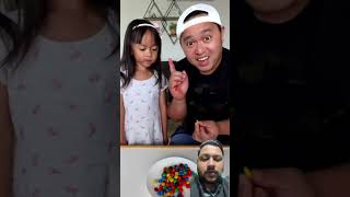 She wants all plate of candy and chocolate funny cute eatingshow shorts trendingshorts [upl. by Querida]