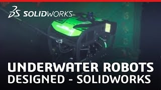 Taking Science to New Depths Underwater Robots Designed  SOLIDWORKS [upl. by Annahsed254]