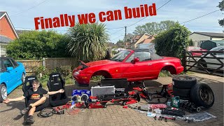 Mx5 project build parts reveal [upl. by Dierdre]