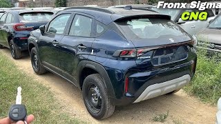 Maruti suzuki Fronx Sigma CNG Price amp Features ❤️ Maruti suzuki Fronx YouTubebackbenchertechReview [upl. by Noach]