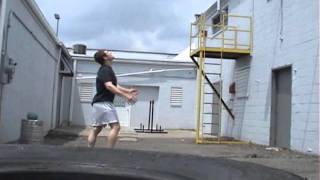 Training For Wrestling Med Ball Toss [upl. by Philander]