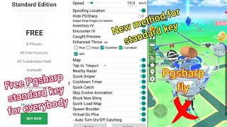How to get free Pgsharp standard key without Pgsharp fly  New method to get free standard key [upl. by Dessma824]