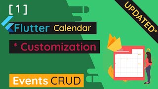 1  flutterdev Calendar  Customization Events CRUD with Firebase Firestore  Updated [upl. by Garratt326]