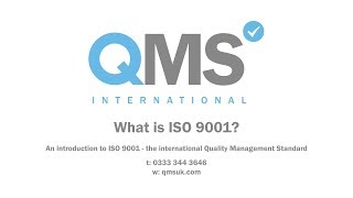 What is ISO 9001 [upl. by Dunn]