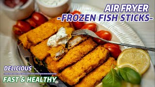 AIR FRYER FROZEN FISH STICKS RECIPE [upl. by Teddie]