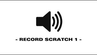 Record Scratch 1amp 2  Sound Effect [upl. by Rekoob]