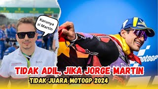 Tidak adil jika Jorge Martin tidak juara Motogp 2024  Jorge Lorenzo [upl. by Eentrok212]