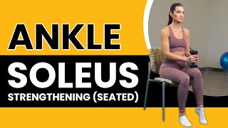 Ankle Soleus strengthening seated [upl. by Ahsaele]